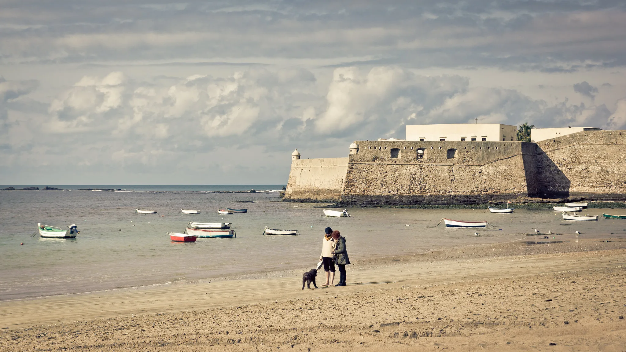 La Caleta beach in Cádiz